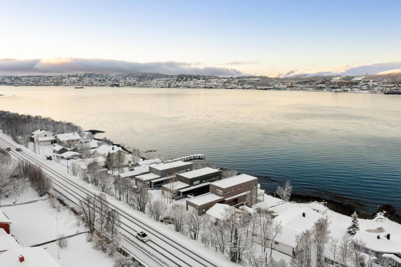 Oceanfront Penthouse Duplex Wamazing View! Apartment Tromso Luaran gambar