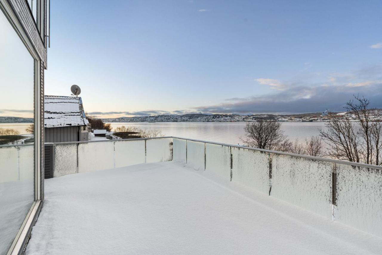 Oceanfront Penthouse Duplex Wamazing View! Apartment Tromso Luaran gambar